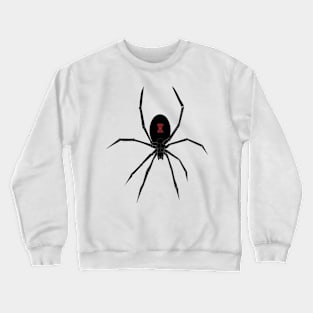 Halloween Black Spider Crewneck Sweatshirt